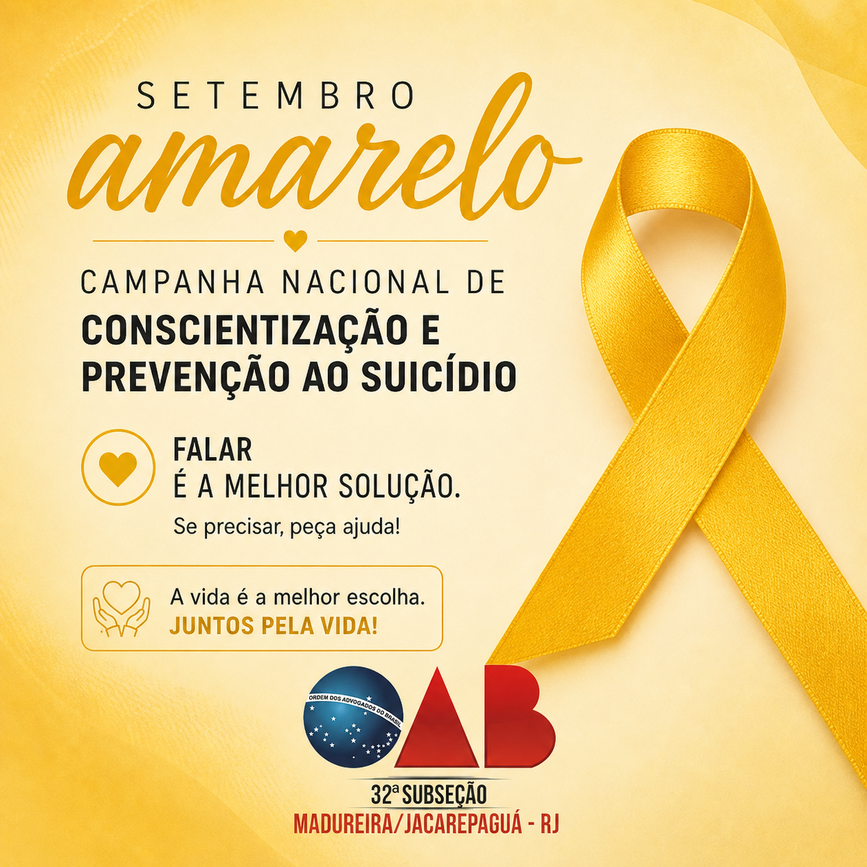 Julho - Mês da Prevenção!